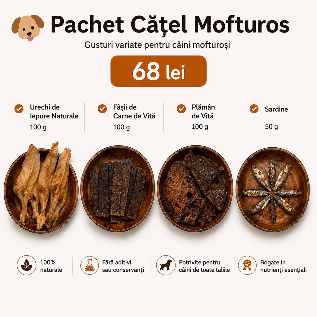 Pachet PROMO Cățel Mofturos